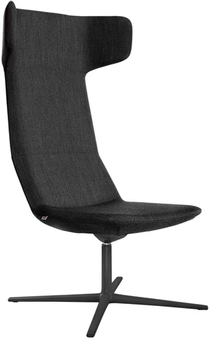 LD SEATING Designové kreslo FLEXI LOUNGE, FL-XL-N1, kríž čierny
