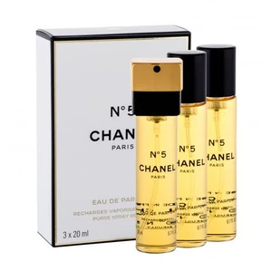 Chanel No.5 3x20 ml parfémovaná voda pro ženy Chanel No.5 3x20 ml parfémovaná voda pro ženy