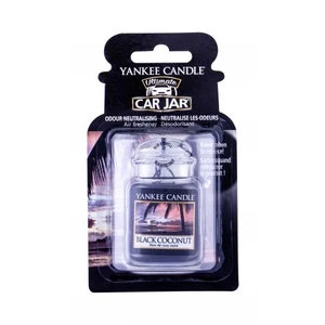 Yankee Candle Black Coconut Car Jar 1 ks vůně do auta unisex