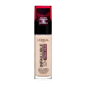 L´Oréal Paris Infallible 32H Fresh Wear SPF25 30 ml make-up pro ženy 200 Natural Linen na všechny typy pleti