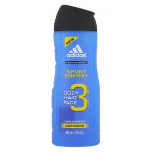 Adidas 3in1 Sport Energy 400 ml sprchový gel pro muže