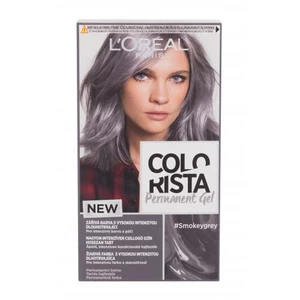 L´Oréal Paris Colorista Permanent Gel 60 ml farba na vlasy pre ženy Smokey Grey na všetky typy vlasov; na farbené vlasy