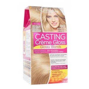 L´Oréal Paris Casting Creme Gloss Glossy Blonds 48 ml farba na vlasy pre ženy 801 Silky Blonde
