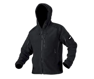 Fleecová bunda Texar® Husky - černá (Barva: Černá, Velikost: XL)