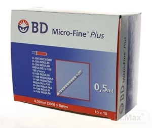 BD MICRO FINE PLUS inzulínové striekačky