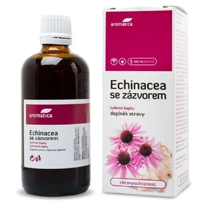 AROMATICA Echinacea se zázvorem bylinné kapky 100 ml