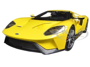 2017 Ford GT Yellow 1/18 Diecast Model Car by Maisto