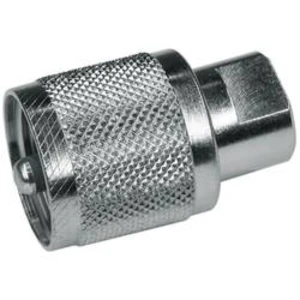 UHF zástrčka / FME zástrčka Telegärtner J01043A0000, PTFE, adaptér rovný