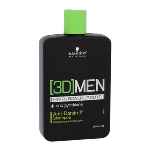 Schwarzkopf Professional 3DMEN 250 ml šampón pre mužov proti lupinám