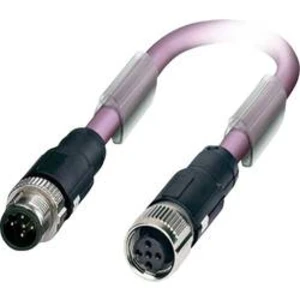 Datový zástrčkový konektor pro senzory - aktory, upravený LAPP AB-PB-M12MS-5,0PUR-M12FS 22260776 zástrčka, rovná, zásuvka, rovná, 5.00 m, 1 ks