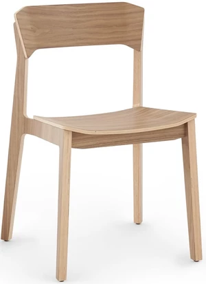 FORMDESIGN Dřevěná stohovatelná židle SKY SIETE