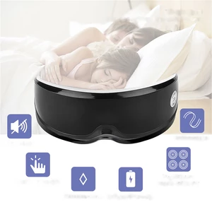 Wireless Rechargeable Eye Massager Magnets Acupoints Massage Vibrate Eye Care Fatigue Stress Relief Goggles Improve Eyes