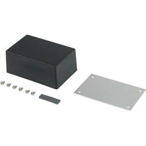 TRU COMPONENTS 98003C9 530086 univerzálne púzdro 83.5 x 53.5 x 35  ABS, kov  čierna 1 ks