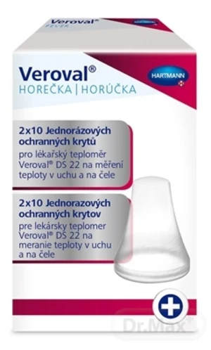 Veroval Jednorázové kryty pre dotykový IČ teplomer