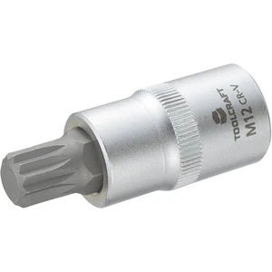Násada nástrčného kľúča s viaczubými bitom M12, TOOLCRAFT, 12,5 mm (1/2 ")