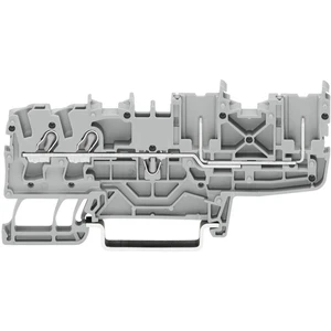 WAGO 2022-1401 hlavné svorka 5.20 mm pružinová svorka Osadenie: L sivá 1 ks