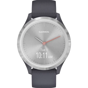Garmin Vivomove 3S smart hodinky  39 mm  granit sivá
