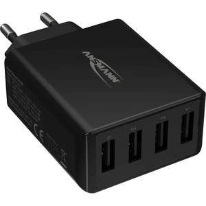 Ansmann HomeCharger HC430 1001-0107 USB nabíjačka do zásuvky (230 V) Výstupný prúd (max.) 6000 mA 4 x USB 2.0 zásuvka A