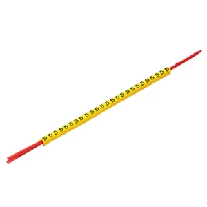 Weidmüller CLI R 02-3 GE/SW / označovacie krúžok Odtlačok (Káblový značkovač) / Rozsah vonkajšieho priemeru 1.3 do 3 mm