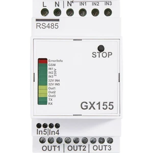 C-Control GX155 GSM modul 110 V/AC, 230 V/AC  Funkcia: alarmovanie, spínanie