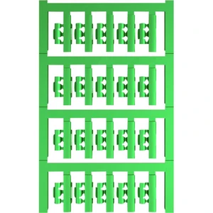 Weidmüller 1779080005 SFC 1/21 MC NE GN značenie káblov  Potlačiteľná plocha: 4.1 x 21 mm zelená Počet markerov: 200 200