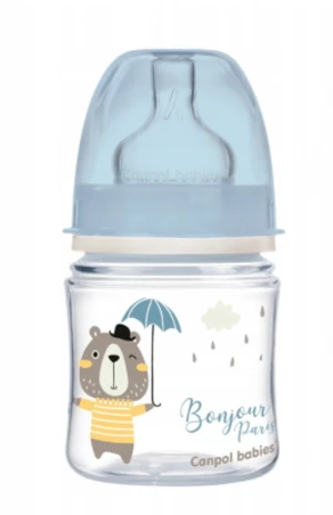 Antikoliková lahvička Canpol Babies Easy Start - Bonjour, 120 ml