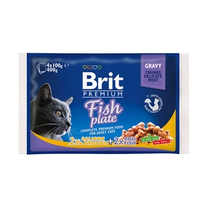 Kapsička Brit Premium Cat Fish Multipack 4x100g