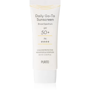 Purito Daily Go-To Sunscreen lehký ochranný krém na obličej SPF 50+ 60 ml