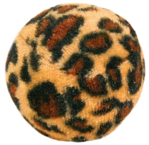 HRAČKA loptičky s leopardím motívom - 4ks/4cm