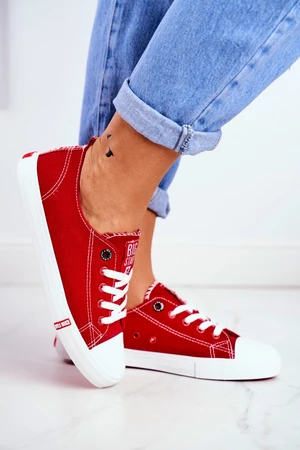 Women's Big Star Sneakers - red