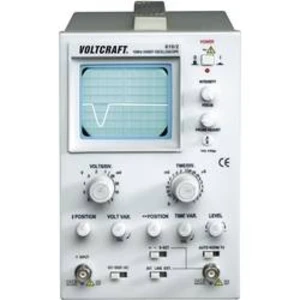 Analogový osciloskop VOLTCRAFT AO-610-2, 10 MHz, 1kanálový , Kalibrováno dle (ISO)