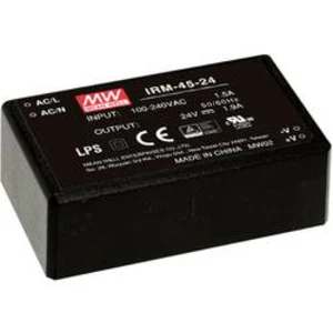 AC/DC zdroj do DPS Mean Well IRM-45-24, 45.6 W