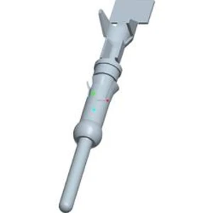 Kolíkový kontakt CPC TE Connectivity 66566-7, samostatný kontakt pro kulatý faston, Provedení konektoru: kolíkový kontakt 1, 1 ks