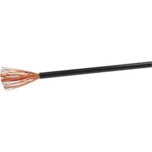 Vícežílový kabel VOKA Kabelwerk H05V-K, 1 x 0.75 mm², vnější Ø 2.20 mm, černá, 100 m