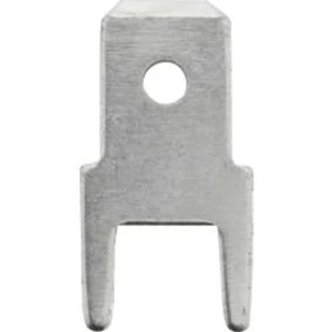 Faston zástrčka Vogt Verbindungstechnik 382508.28 4.8 mm x 0.8 mm, 180 °, bez izolace, kov, 100 ks