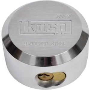 Přenosný zámek na klíč Kasp K50073LD, 73 mm, stříbrná