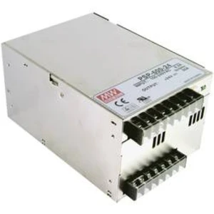 AC/DC vestavný zdroj, uzavřený Mean Well PSP-600-15, 15 V/DC, 40 A, 600 W