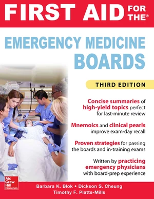 First Aid for the Emergency Medicine Boards Third Edition