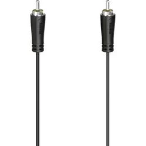 Cinch audio kabel Hama 00205098, 1.5 m, černá