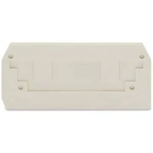 Koncová a oddělovací deska, WAGO 284-330, 77.5 mm x 2.5 mm x 35 mm , 100 ks