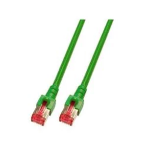 Síťový kabel RJ45 EFB Elektronik K5514.2, CAT 6, S/FTP, 2.00 m, zelená