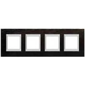 Legrand rám Axolute dřevo wenge HA4802/4LWE