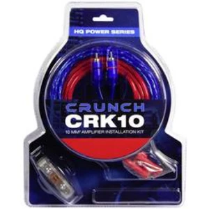 Sada pro připojení HiFi zesilovače do auta Crunch CRK10, 10 mm²