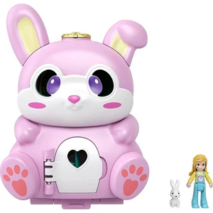 Mattel Polly Pocket pudřenka s překvapením Králíček