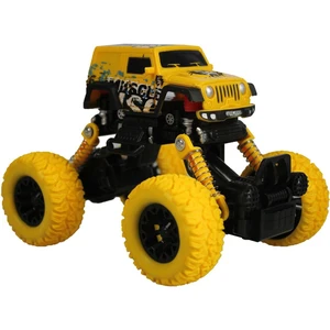 HM Studio Monster pull back auto 1:43 žlutý