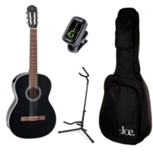 Takamine Gc2-blk Gitara Klasyczna 4/4 Zestaw Z Akcesoriami Pt4