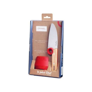 Dětský nůž + chránič prstů OPINEL Le Petit Chef set