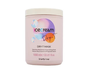 Výživná maska pro suché a krepovité vlasy Inebrya Ice Cream Dry-T Mask - 1000 ml (771026327) + dárek zdarma