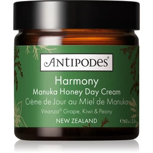 Antipodes Harmony Manuka Honey Day Cream lehký denní krém pro rozjasnění pleti 60 ml