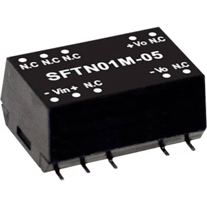 Mean Well SFTN01M-12 DC / DC menič napätia, modul   84 mA 1 W Počet výstupov: 1 x